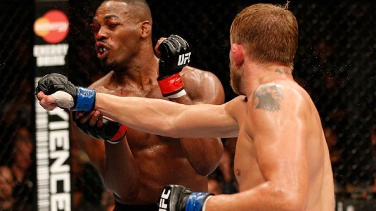 Jones and Gus went to war at UFC 165