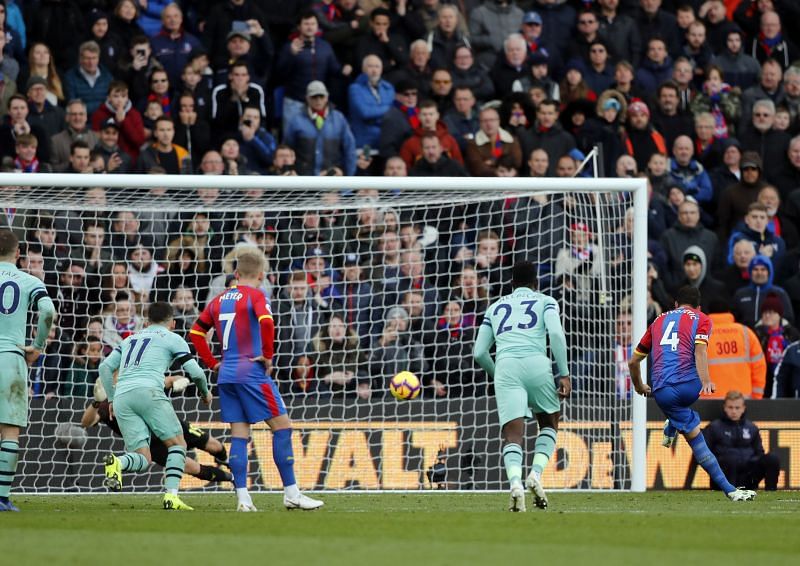 Arsenal's 11-game Winning Run Ends With 2-2 Draw At Palace