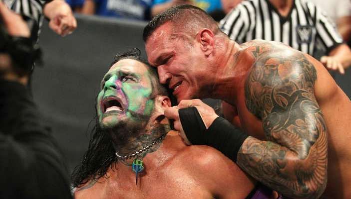 Orton brutally attacks Hardy