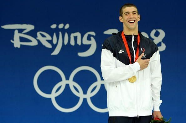 Michael Phelps became the first and the only Olympian to win eight Golds at a single Olympics by breaking Mark Spitz&#039;s record