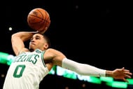 Jayson Tatum pulls off an explosive dunk vs the Philadelphia 76ers