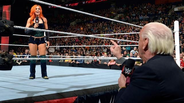 Becky Lynch could use Ric Flair&#039;s ringside presence to her advantage