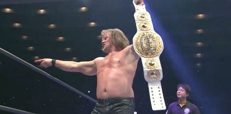 Jericho became IWGP Intercontinental Champion