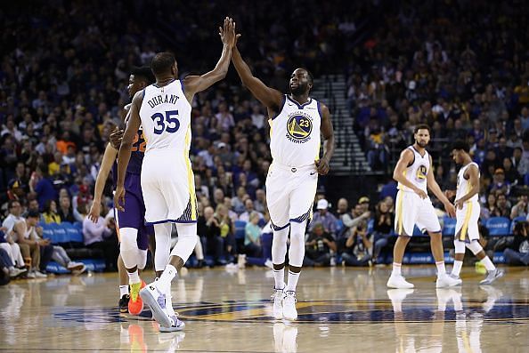 Warriors blew out Suns with some dominant performances