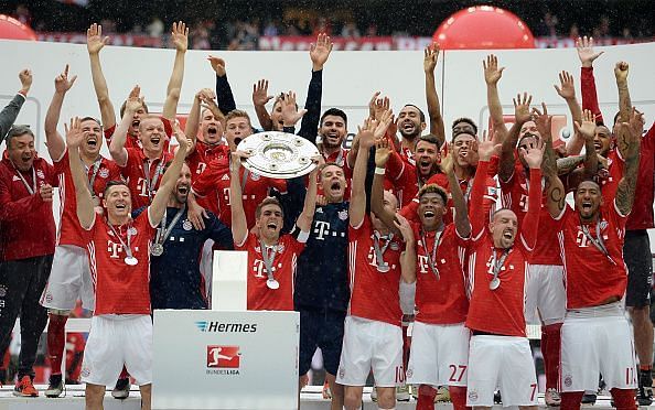 Bayern has won each of the last six Bundesliga trophies
