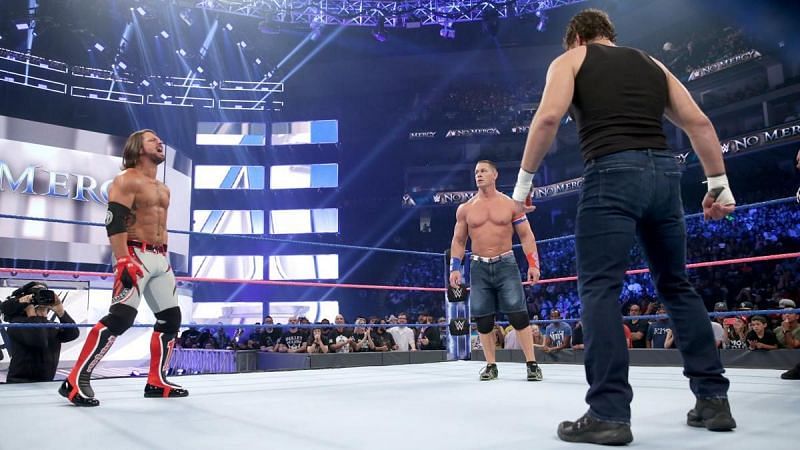 The trio that turned Smackdown into the A-Show, again.