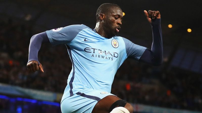 Yaya Toure was with City for eight seasons