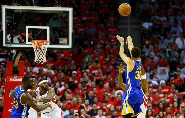 Golden State Warriors v Houston Rockets - Game Three