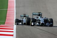 Mercedes took a brilliant one-two