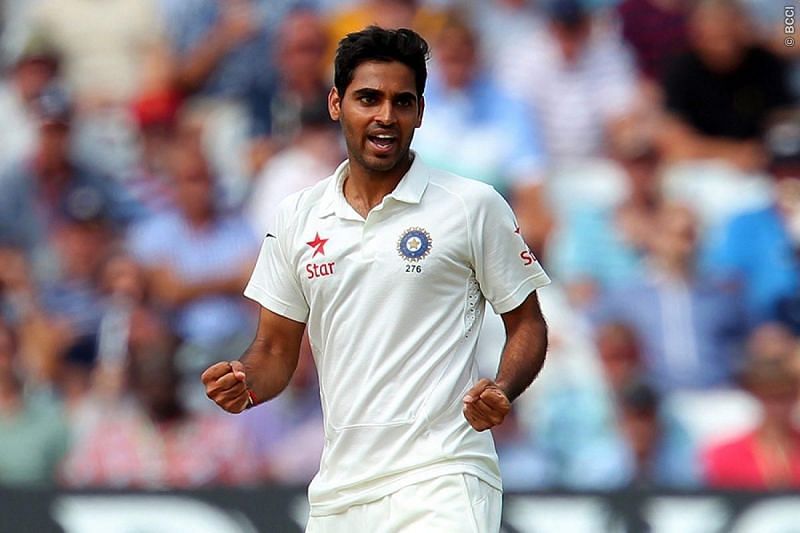 Image result for bhuvi in test