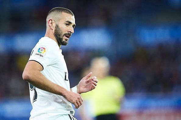 Benzema could have scored the equaliser in the second half