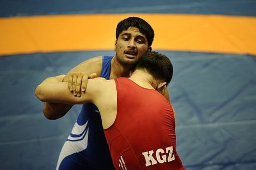 Hardeep managed to win a bout, but later lost to Kesidis from Greece