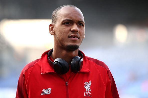 Fabinho has spent most of his time on the sidelines for Liverpool