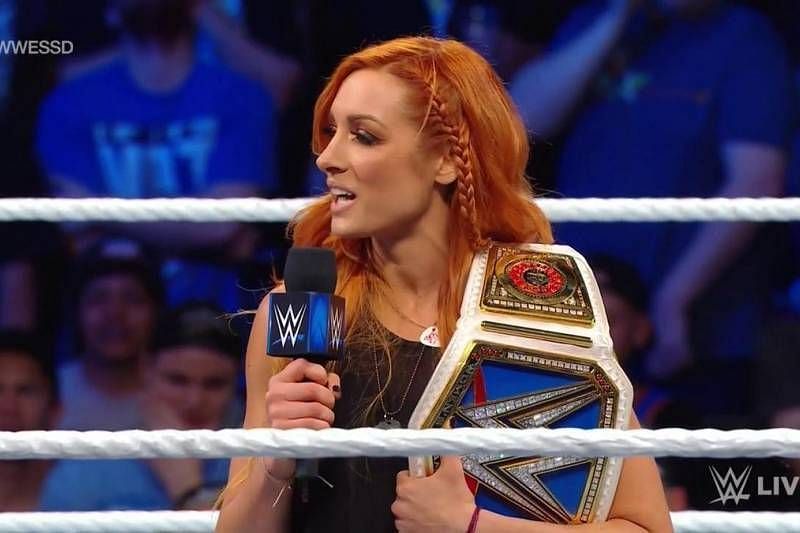 Becky Lynch delivered a strong promo