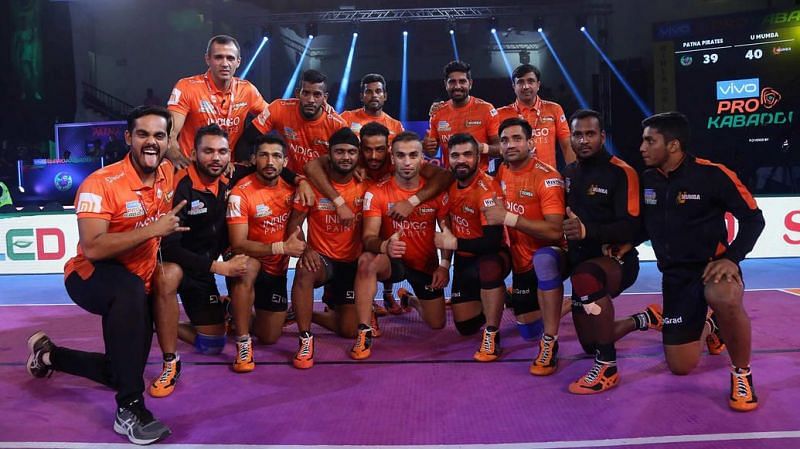 Fazel Atrachali (centre) was &#039;Captain Cool&#039; as U Mumba clinched the thriller.