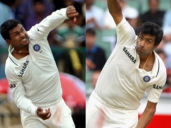 Ojha and Ashwin - The latest success against the West Indies