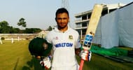 Ariful Haque hits his maiden double-ton in the first-class cricket