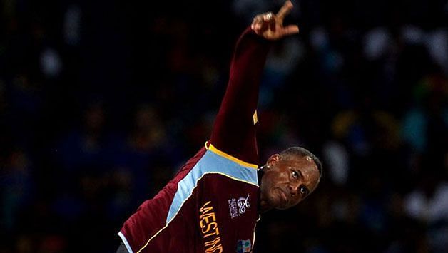 Samuels the bowler made a telling blow to India's fortunes by removing Kohli