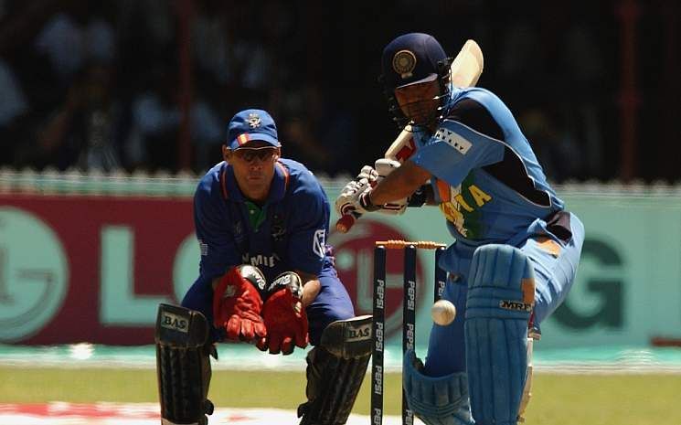 Sachin Tendulkar hit a blistering 152 against Namibia