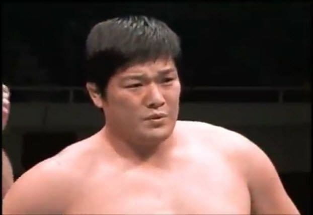 Looks can be deceiving: Taue is actually a very good wrestler