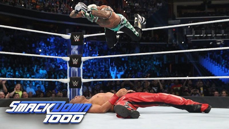 Rey Mysterio defeated Shinsuke Nakamura in the former&#039;s first singles match back in the WWE