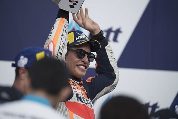 Marc Marquez at the MotoGP Of Thailand