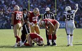 QB Beathard shows grit during Niners' narrow loss to Bolts