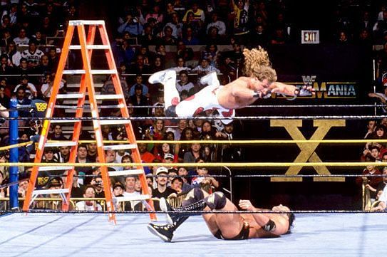 Michaels and Razor Ramon put on one of the greatest ladder matches of all time