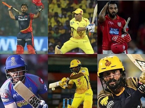 IPL&#039;s top wicket-keepers - Rishabh Pant, MS Dhoni, KL Rahul, Sanju Samson, Kedar Jadhav and Dinesh Karthik