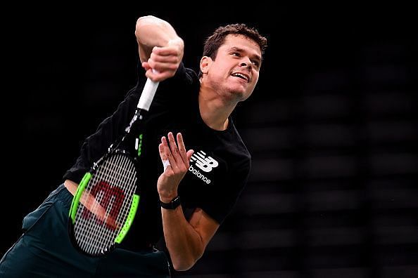 Raonic set to play Tsonga in the opening round