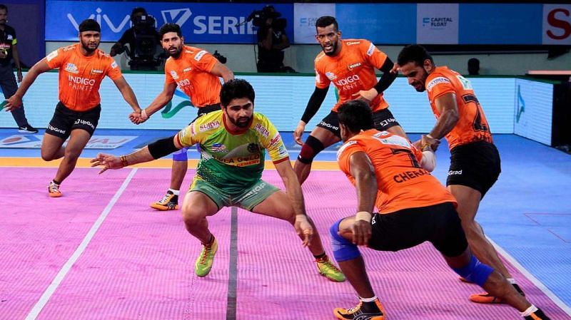 Pardeep Narwal scored a superb 17-raid point but ended up on the losing side.