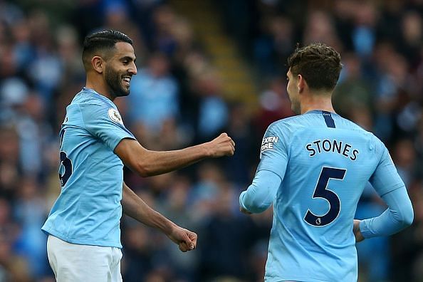 Mahrez netted a goal against Burnley