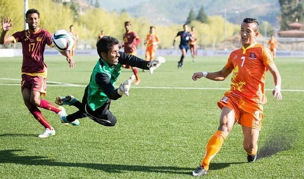 Chencho scored for Bhutan against Sri Lanka [Image: Chencho - Instagram]