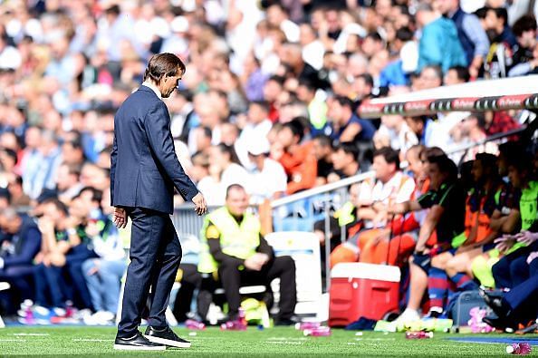 Lopetegui feeling the fans&#039; wrath during their defeat by Levante this past weekend