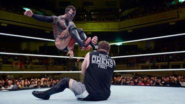 Owens and Balor feuded for the NXT title in 2015.