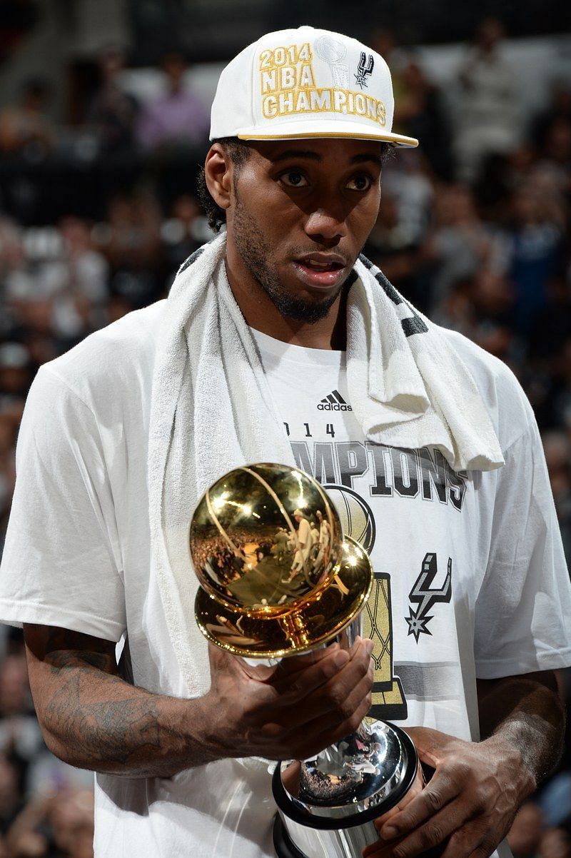 Leonard won Finals MVP in 2014