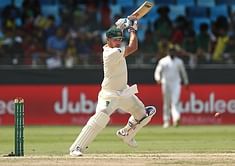 Aaron Finch narrowly misses out on a place in an elite list on Test debut