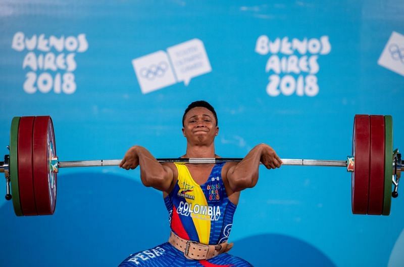 Bronze medallist Estiven Jose Villar Manjarres of Colombia (Image Courtesy: IOC)