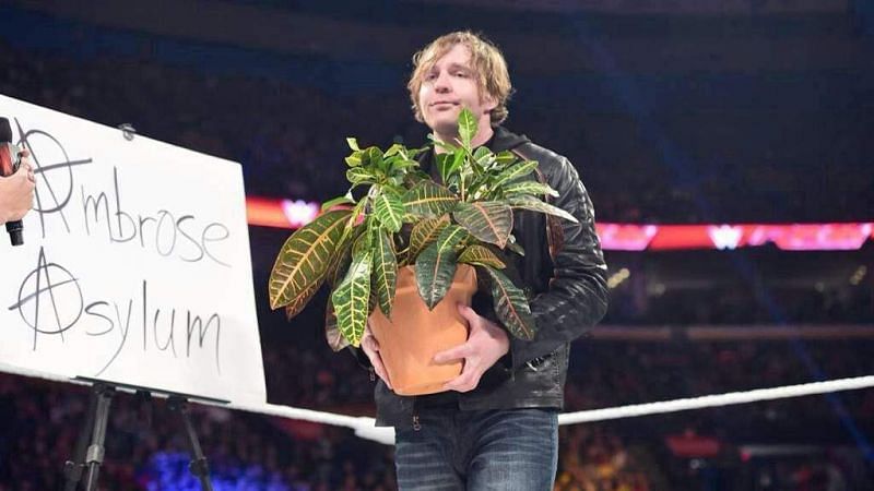 Dean Ambrose and his dearly beloved, the late great Mitch The Plant