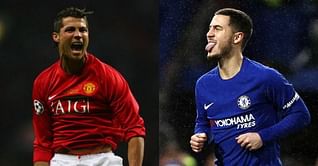 Former Manchester United star compares Eden Hazard to Cristiano Ronaldo