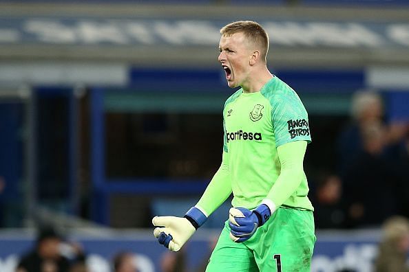 Jordan Pickford of Everton FC