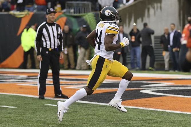 Antonio Brown's late TD sends Steelers over Bengals 28-21