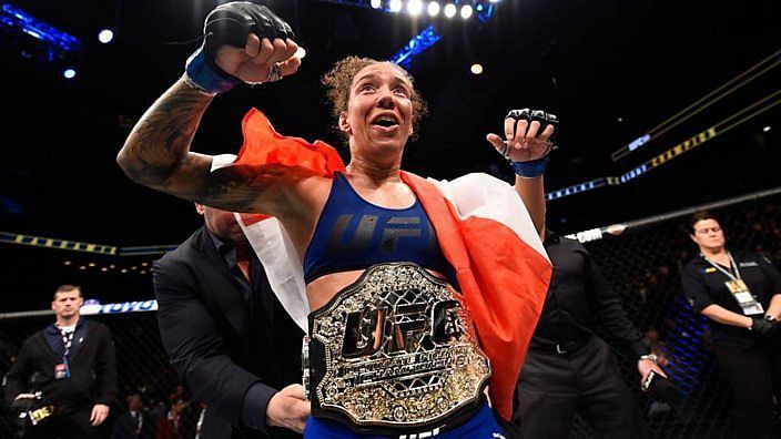 Germaine De Randamie was stripped of her Featherweight title after refusing to fight Cris Cyborg