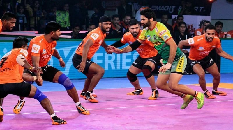 Pardeep Narwal displayed his class with his 17-point effort in the match.