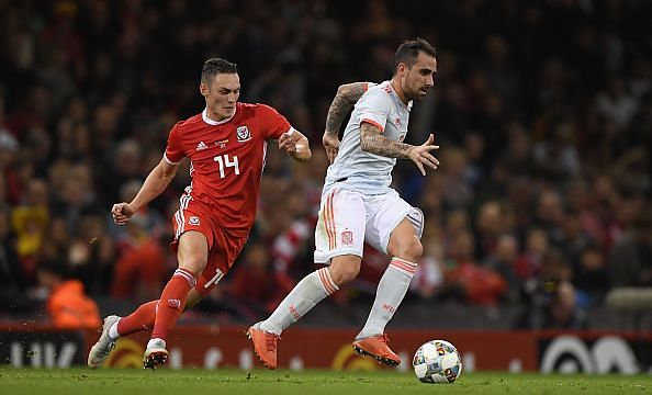 Spain were a level above Wales on Thursday night