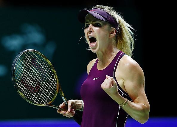 WTA Finals 2018: Elina Svitolina clinches spot in semi-finals with win over Caroline Wozniacki
