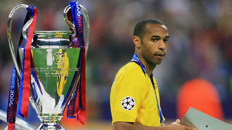 Henry was especially majestic for Arsenal in the UCL