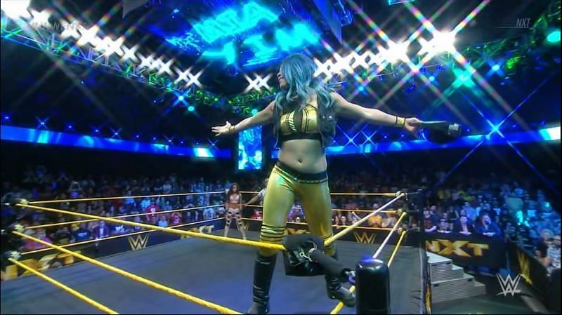 Mia Yim made her debut on NXT this week