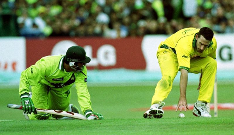 Image result for Inzamam falling over the stumps