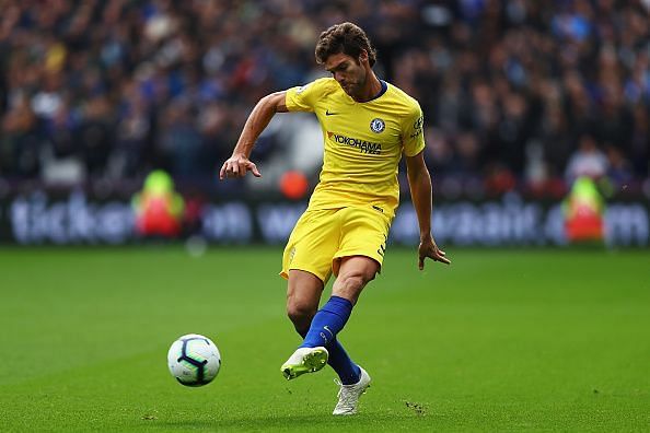 Marcos Alonso has been a surprise hit at the London club